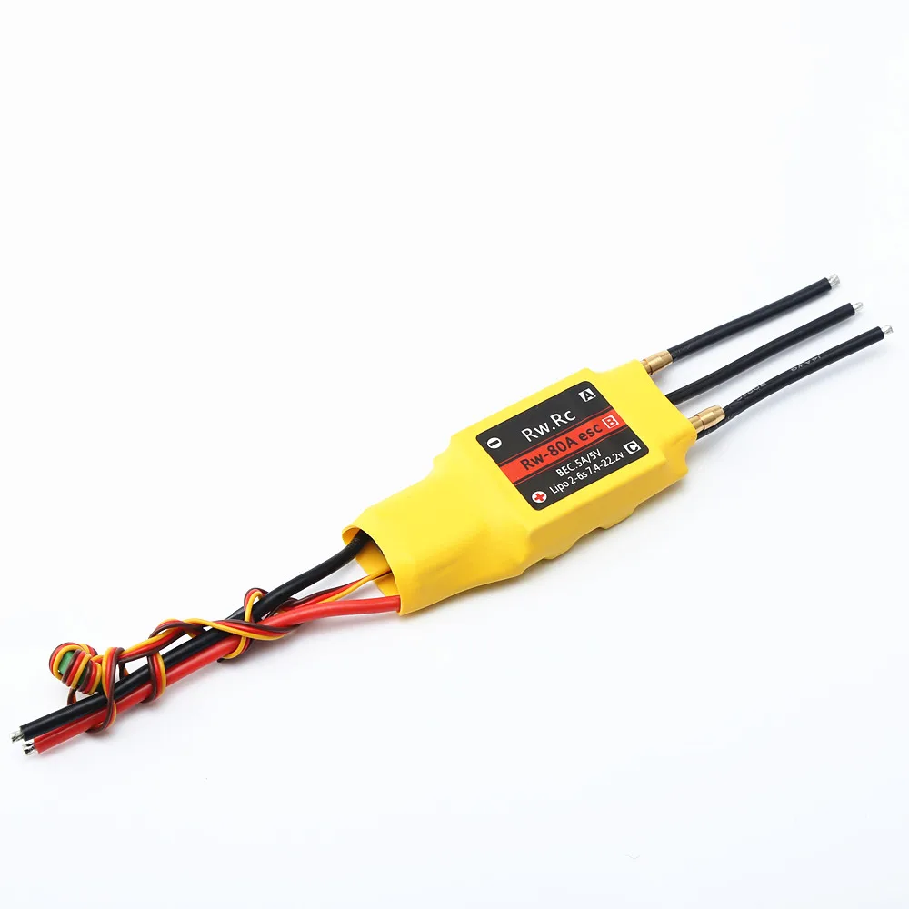 ESC sans balais refroidi à l'eau 30A-200A pour bateau RC