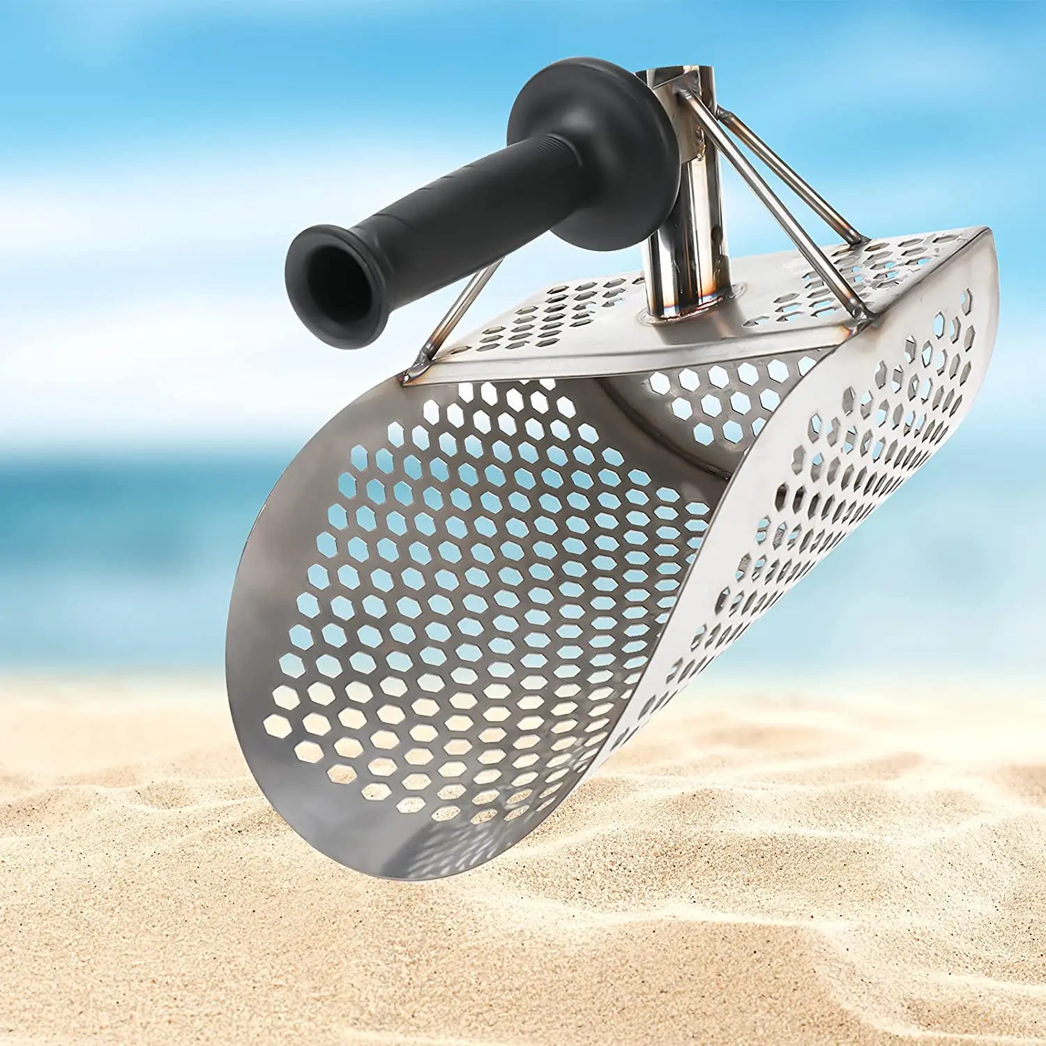 Beach Sand Scoop Shovel Metal Detector Sand Scoops Treasure Detecting Metal Detector Hunting