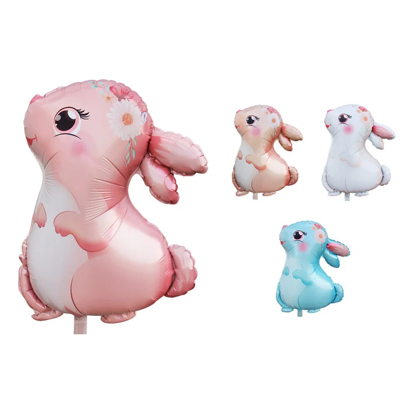

Jungle Animal Rabbit Balloon Cartoon Bunny Rabbit Toy Balloons Children's Party Decoration Christmas Party Wholesale