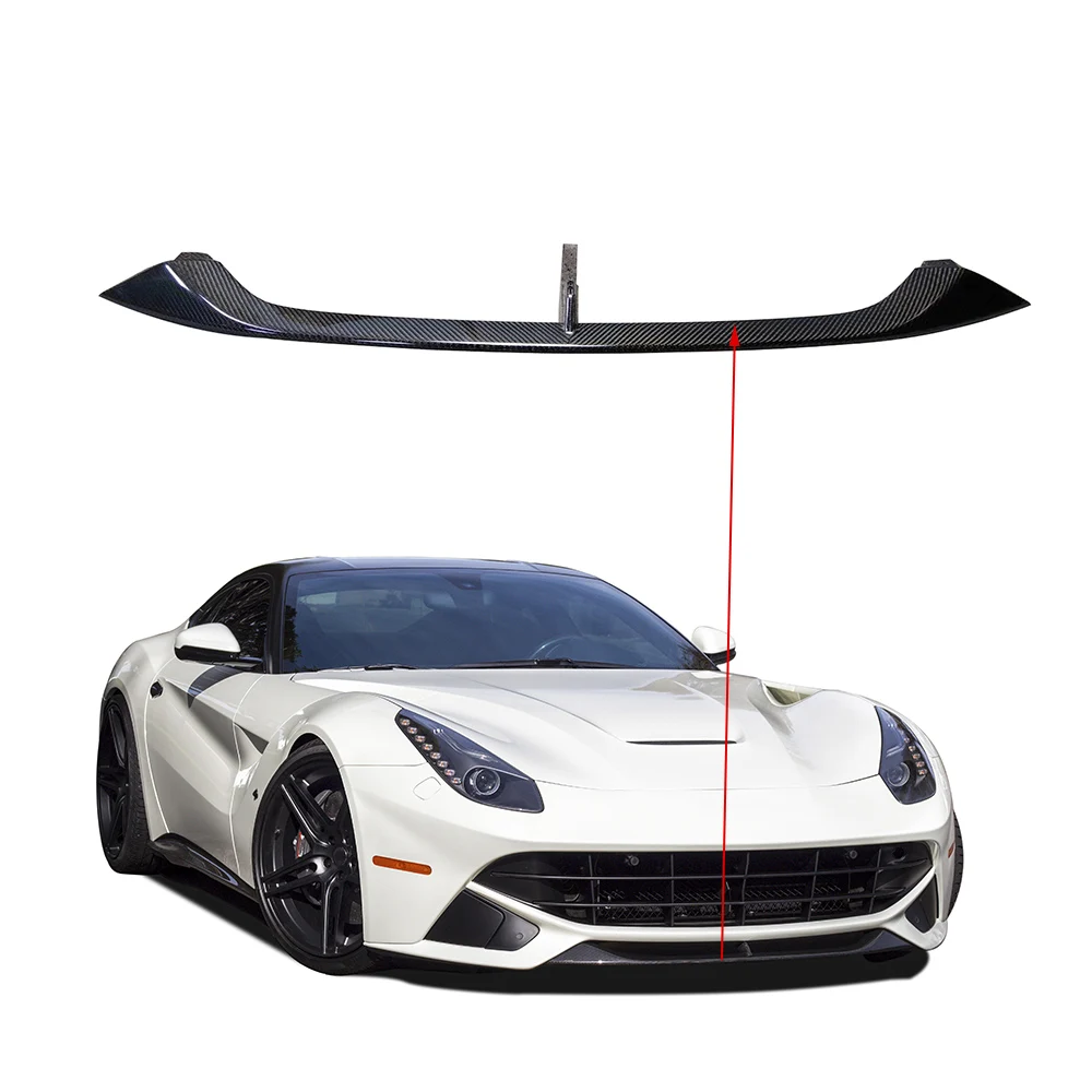 

Car Front Lower Bumper Splitter chin Lip Spoiler Diffuser Guard Kit Cover Protector For Ferrari F12 OEM Style Exterior Parts