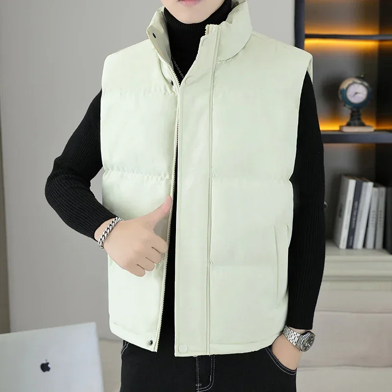 

Бренд мужской жилет 2023 Весна мужской жилет приталенный жакет без рукавов осенний Повседневный жилет мужской уличная жилет для пары размера плюс