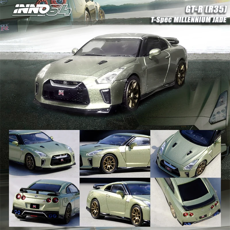 INNO 1:64 SKYLINE2000 KPGC10 GTR R32 R33 R35 R34 Midnight Purple 