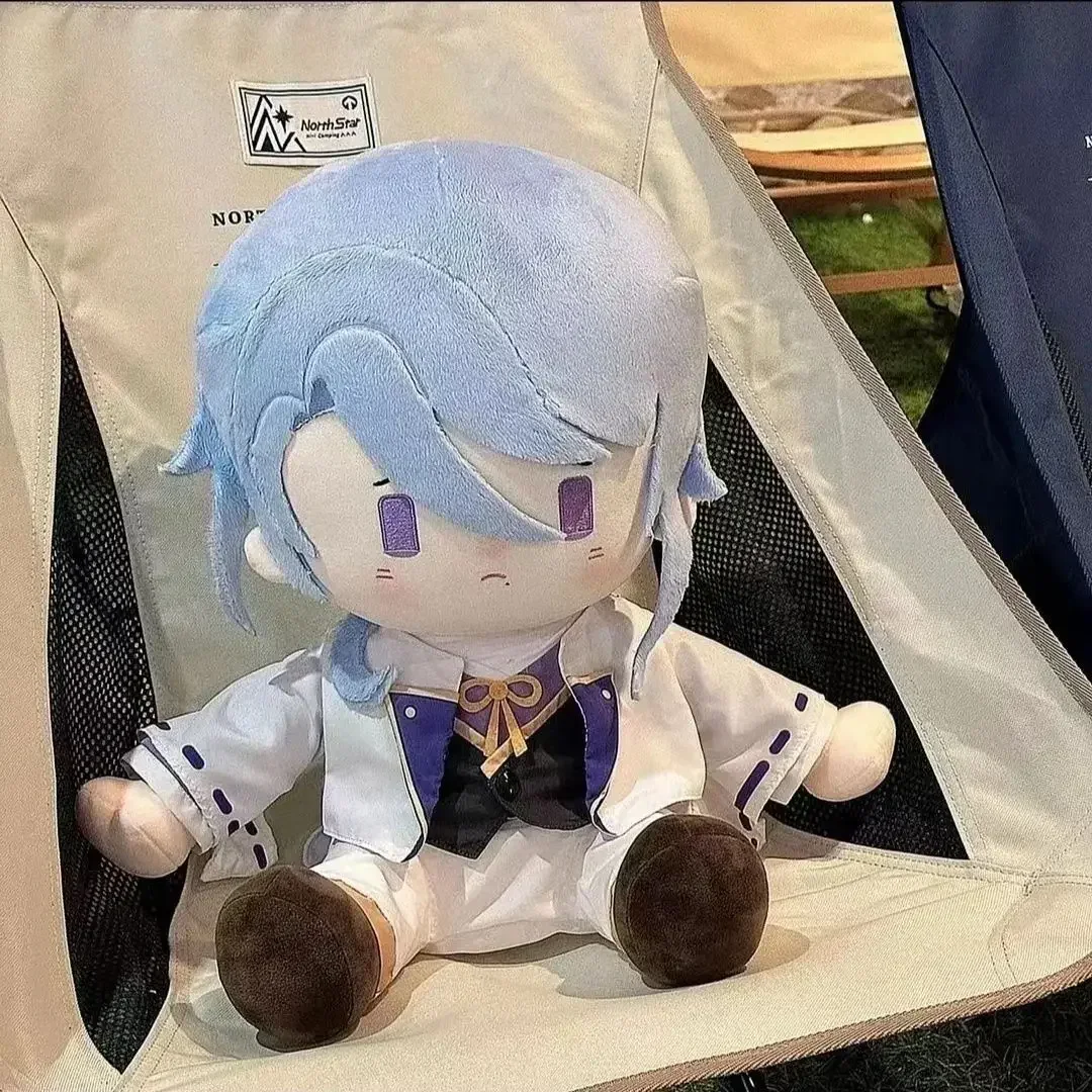 

Lovely Anime Game Genshin Impact Kamisato Ayato Kawaii Cosplay Plush Stuffed Doll Body Dress Up Plushies Props Pillow Toys Gift