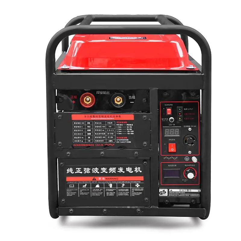 

Open frame variable frequency generator 3kw4kw 5kw portable household small gasoline generator electric welding machine 220V