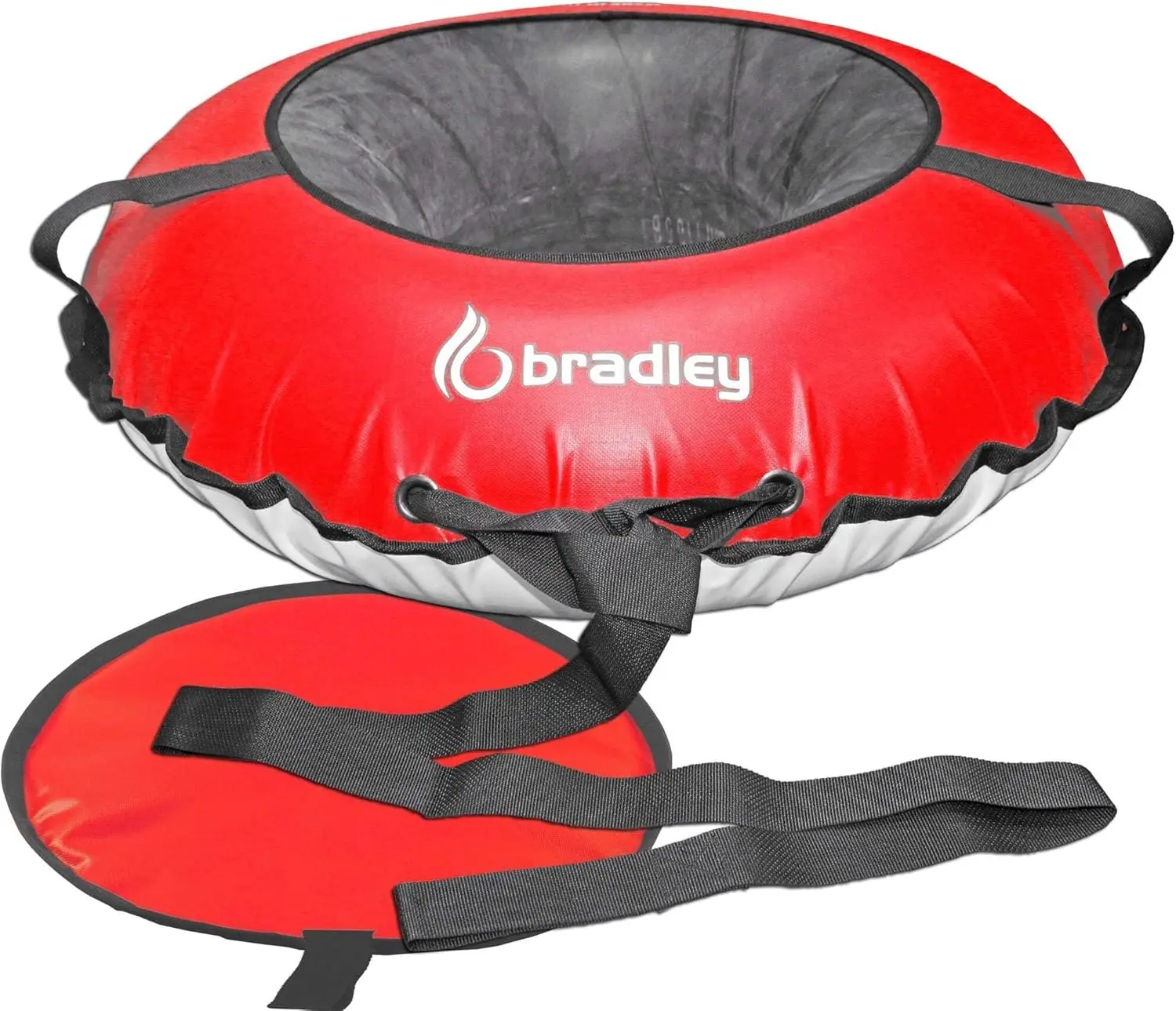 Snow Tubes: 42-Inch Heavy Duty Inflatable Sledding Tubes with or Without Padded Saucer Sled-Elevate Your Snow Fun! Best Sleddi