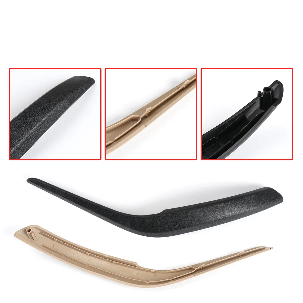 Interior Door Handle Cover Upgraded Interior Door Left Right Pull Handle Cover Trim Replacement For BMW X1 E84 2011-2015