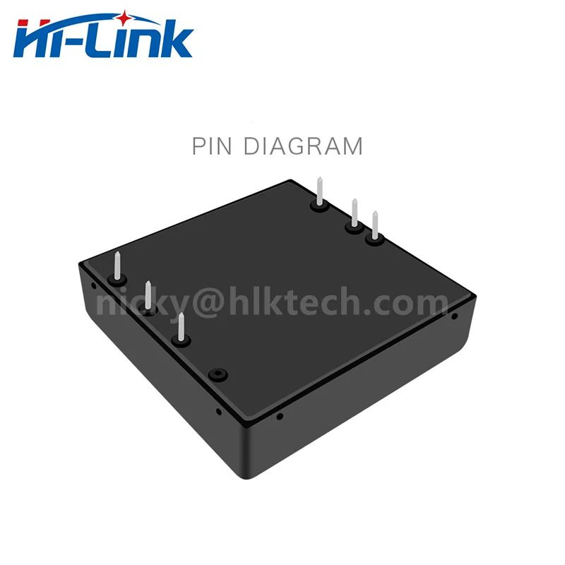 Hi-Link 30W DCDC 24V to 3.3/5/12/15/24V Output Isolated Step Down Converter URA2415LMD-30WR3 Switching Power Supply Module
