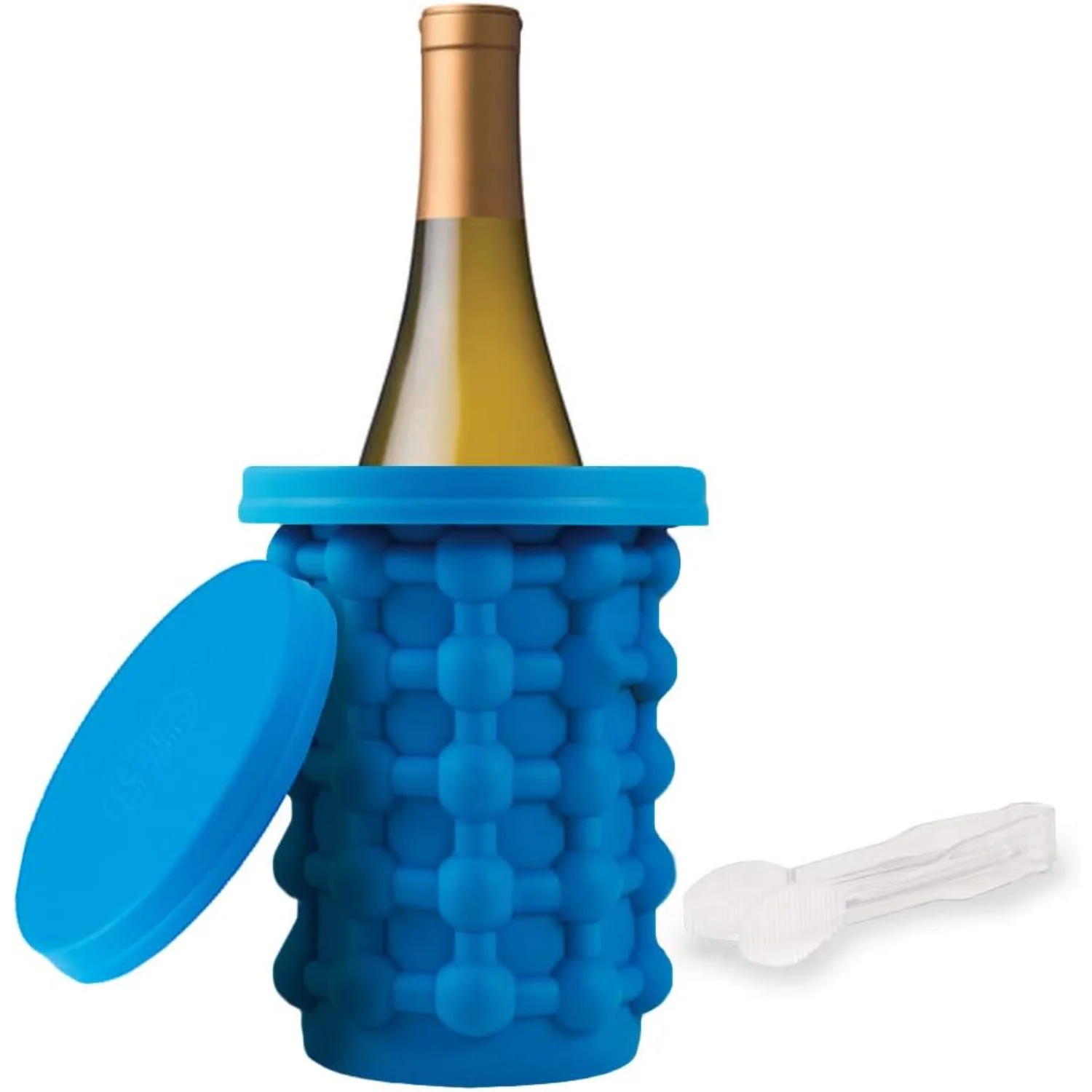 The Original Ice Cube Maker| Holds Up to 180 Ice Cubes | Silicon Bucket | Perfect for Indoor/Outdoor Use | Bottled Beverage Cool 2