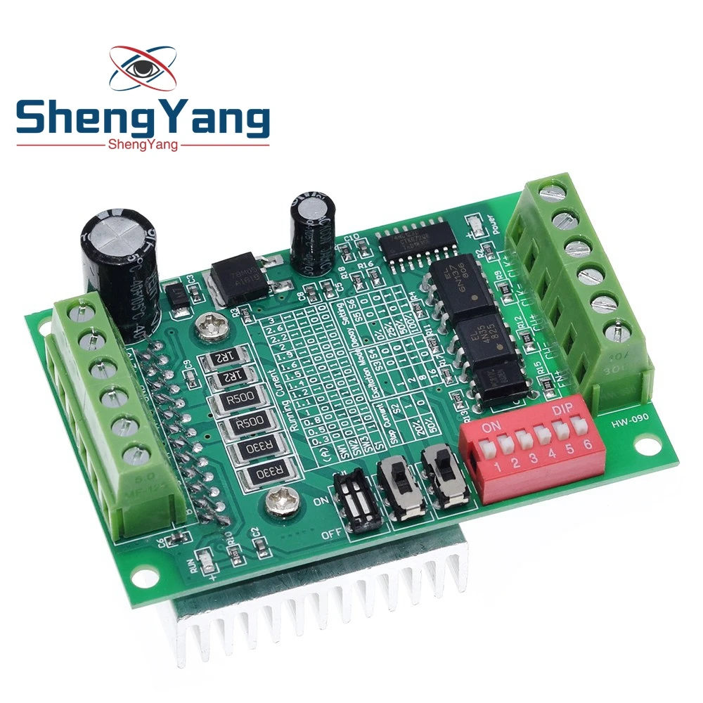 1/2/5 Stück TB6560 Upgrade-Version TB6600 NEMA17/NEMA23 Schrittmotor-Treiberplatine 3A 32 Subdivisionen Nicht leicht zu verbrennen