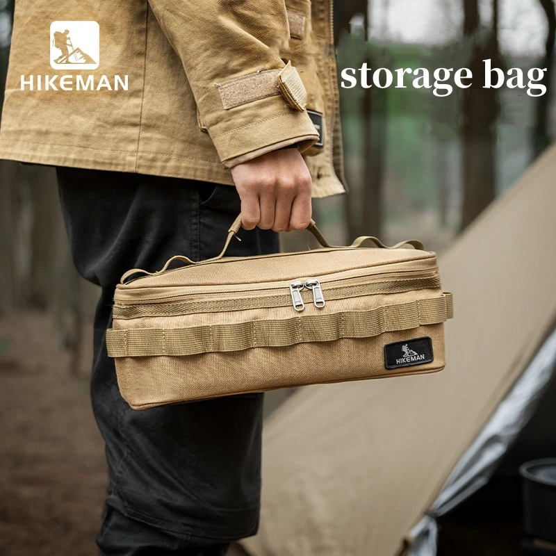 

Multifunctional Outdoor Tableware Storage Bag Camping Tableware Gas Tank Portable Anti-Collision Storage Bag Picnic Bag