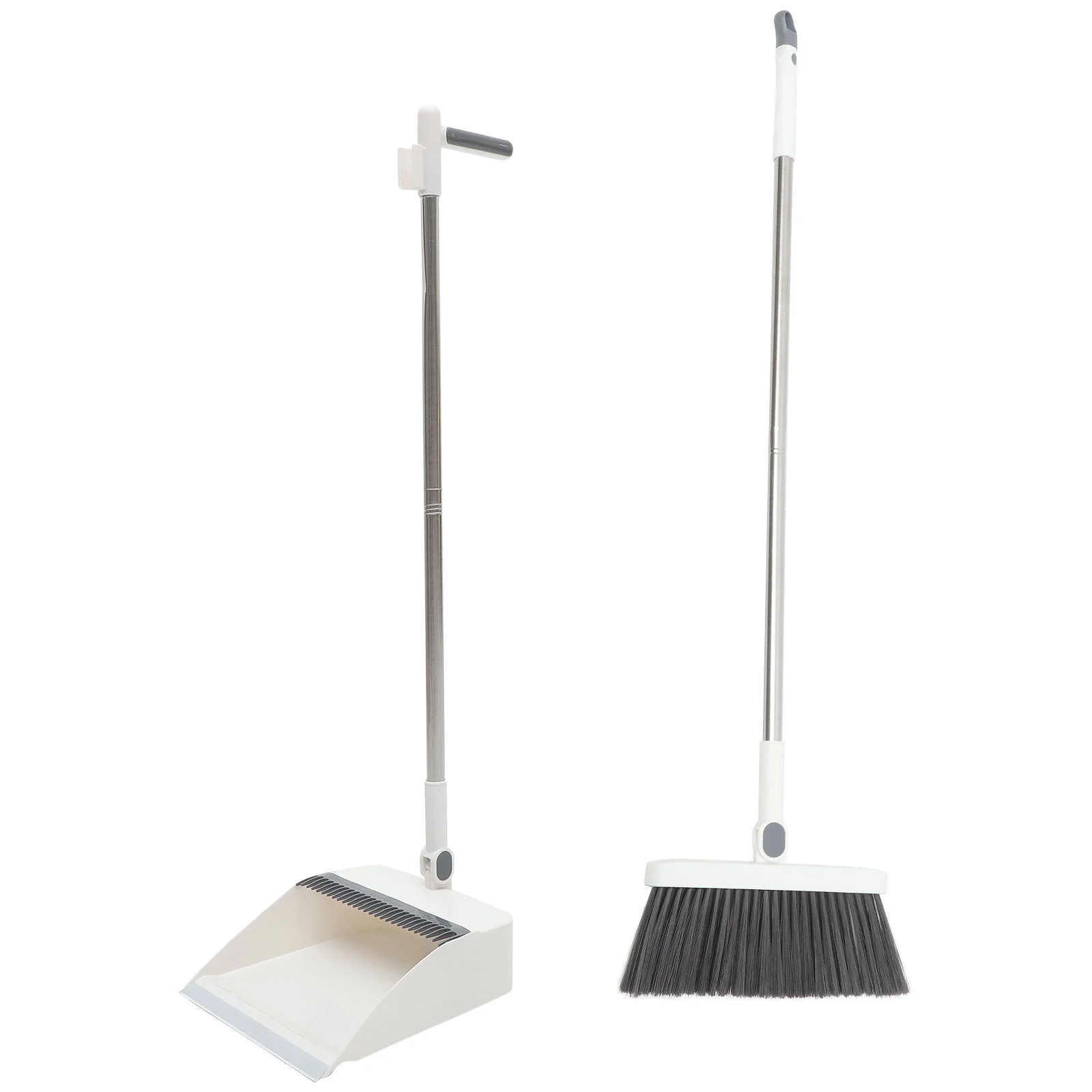 

Stobaza Set Broom Dustpan Set Tool Sets Metal Dustpan Standing Dustpan Lobby Dustpan Broom Floor Scrub Brush Broom Dustpan