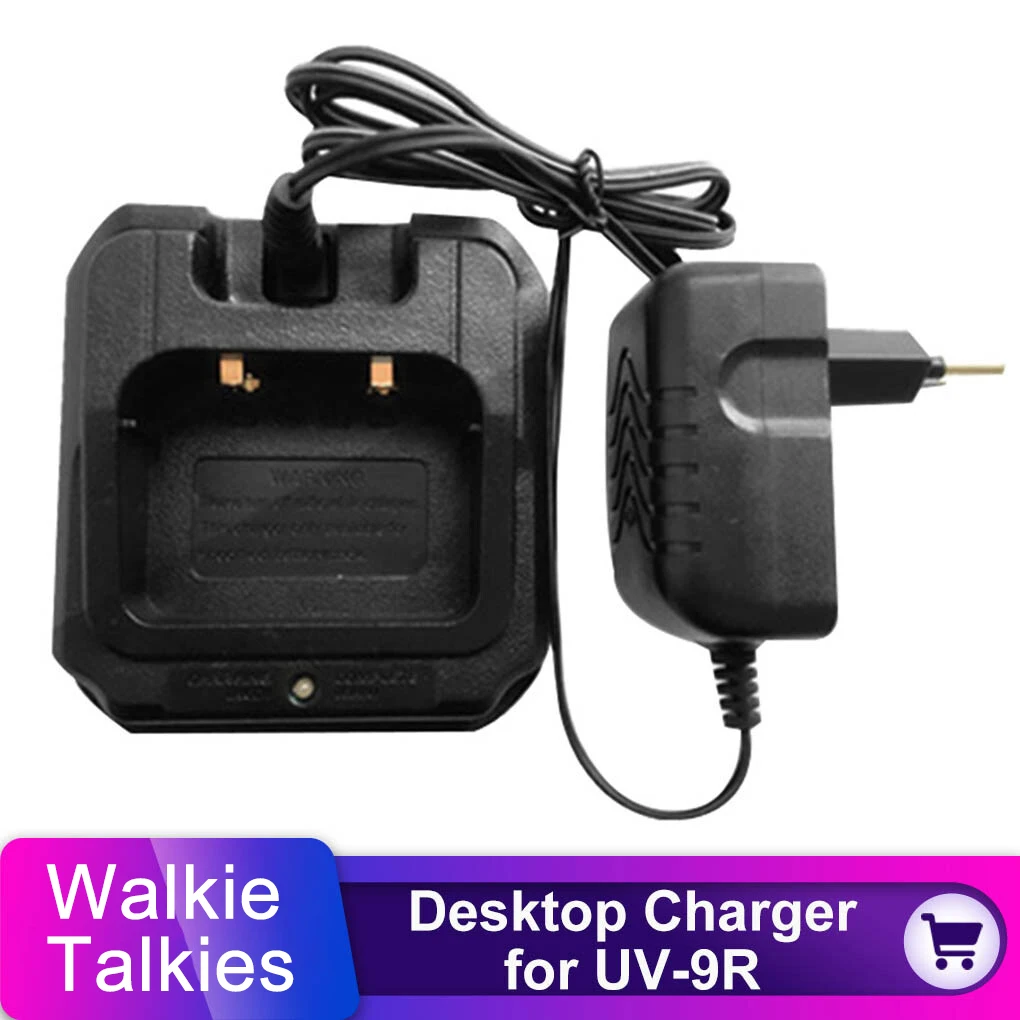 

Replacement for BAOFENG UV-XR A-58 UV-9R Plus GT-3WP UV-5S BF-A58 Battery Charger CHR-9700 Walkie Talkies EU Plug