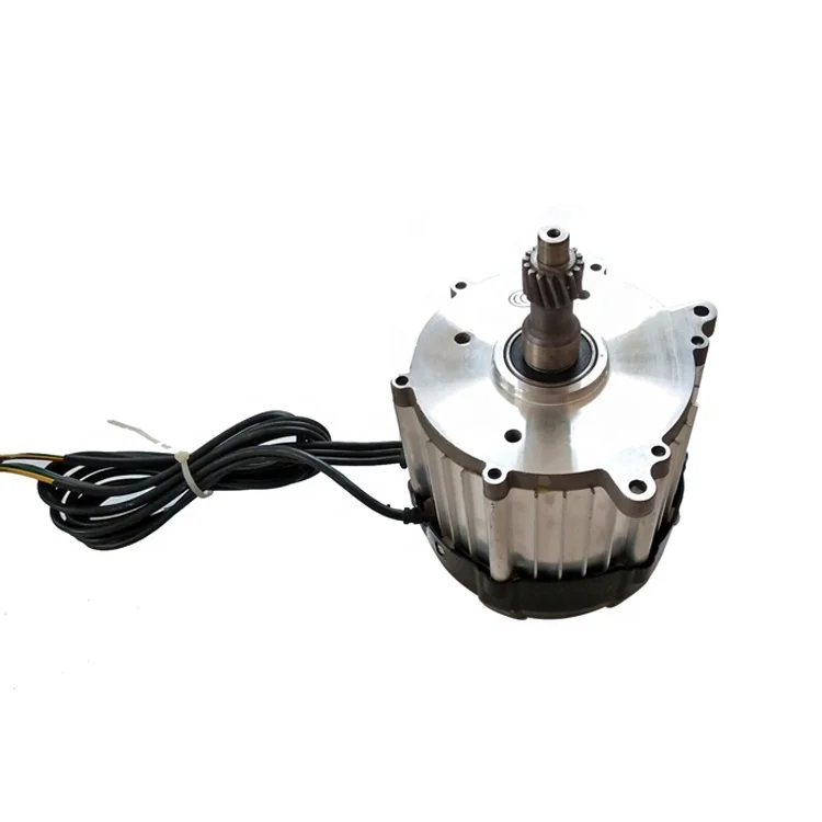 60v 800w 전기 자동차 세발 자전거 16-치아 순수 구리 영구 자석 브러시리스 DC 차동 모터