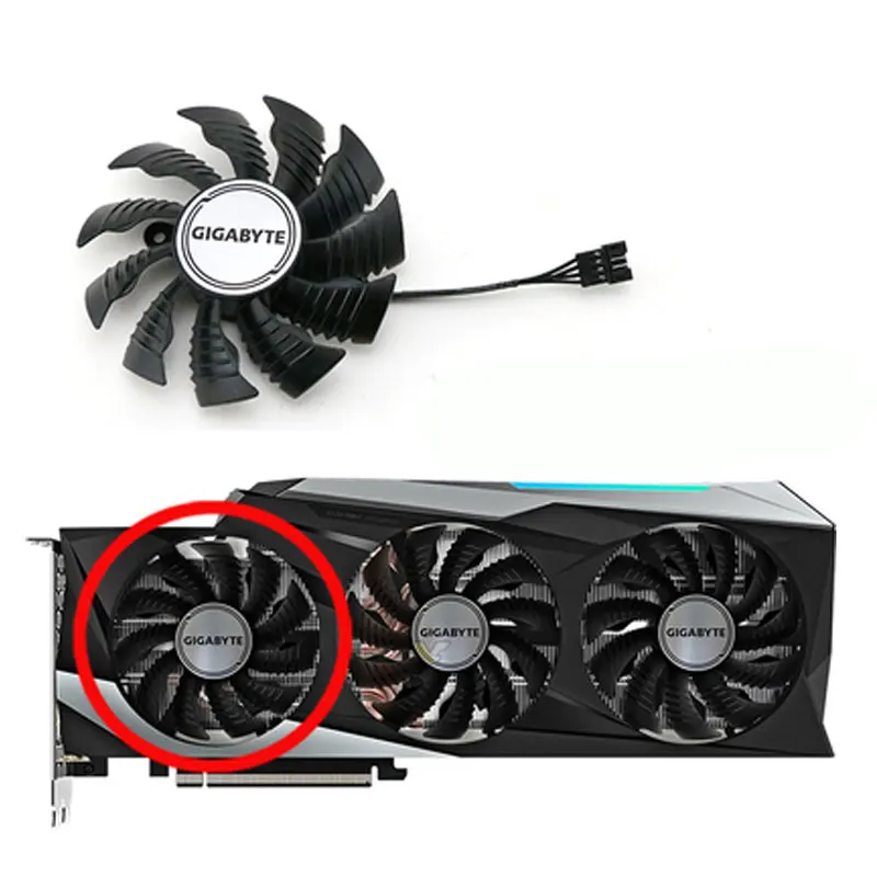 Ventilador de placa gráfica, ventilador de refrigeração