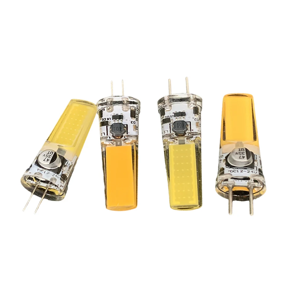 Ampoule LED G4 5W 12V - Silicone, 360°, Température 3000K-6500K, Durée De Vie 50 000h