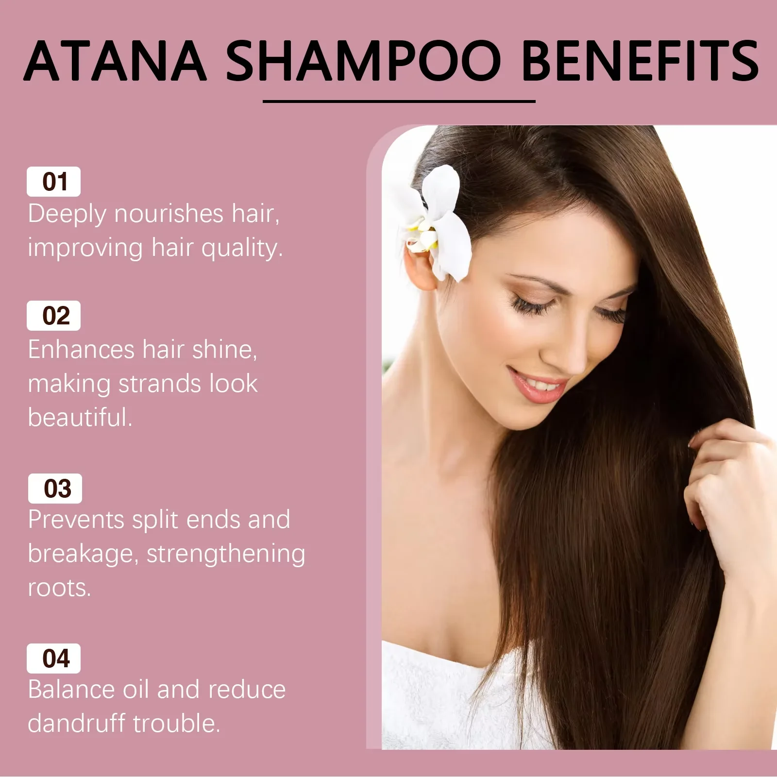 Organic Batana Oils Shampoo Treatment Damaged Split Hair Reduce Hair Loss Deep Cleansing Nourish Hair Care Growth Shampoo 100g 4