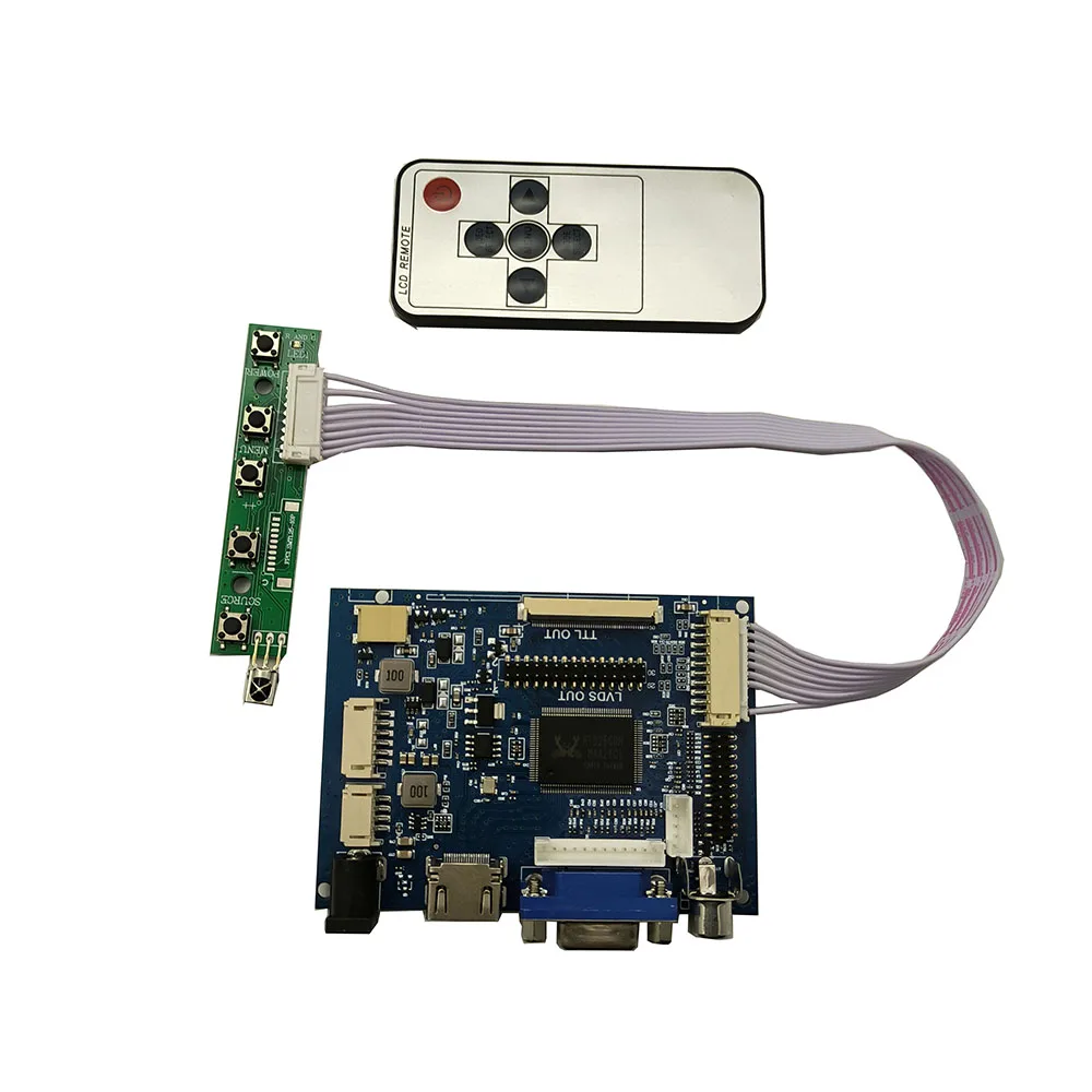 Lcd Tela de Exibição Hdmi Mais Vga Mais av Controlador Driver Placa Monitor Painel 7.0 At070tn90 At070tn92 At070tn93 At070tn94 - Imagem 3