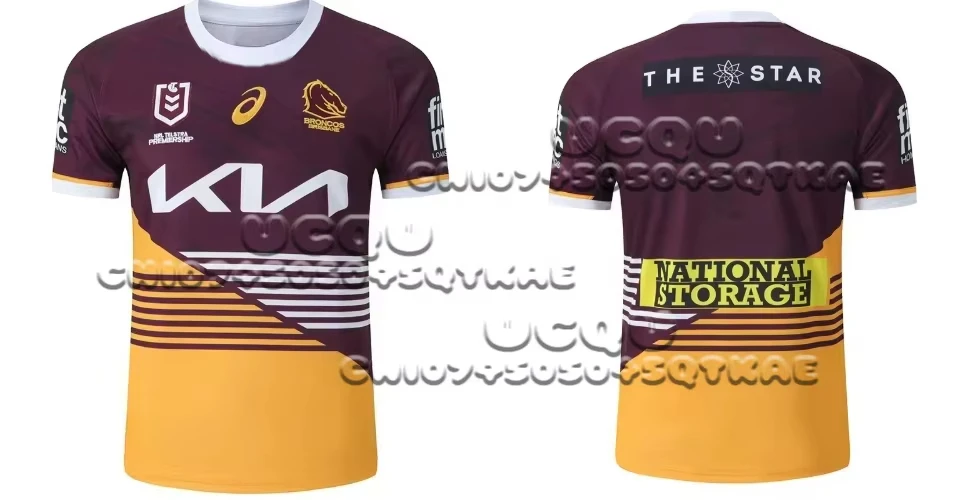 【海外Ｌサイズ】NRL ブリスベン・ブロンコス 2025 ブラックジャージ 海外Lサイズ】NRL ブリスベン・ブロンコス 2025キャプテンズ
