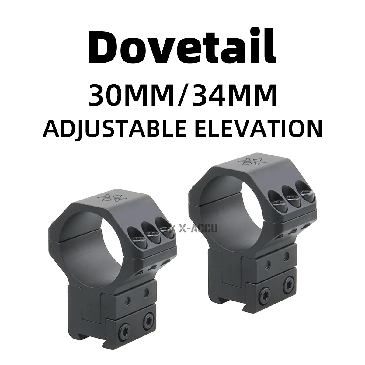 Vector Optics Adjustable Scope Mount Adjustable Scope Rings