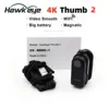 Hawkeye 4K Thumb 2 Action Camera FOV 170° 12MP DC 5~23V Support Gyroflow WiFi Built-in Battery Magnetic Camera For FPV RC Drones 1
