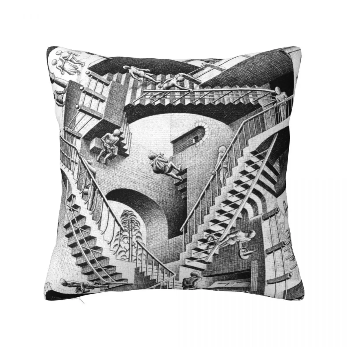 

Escher Staircases Throw Pillow Pillow Case Christmas Luxury Pillow Cover