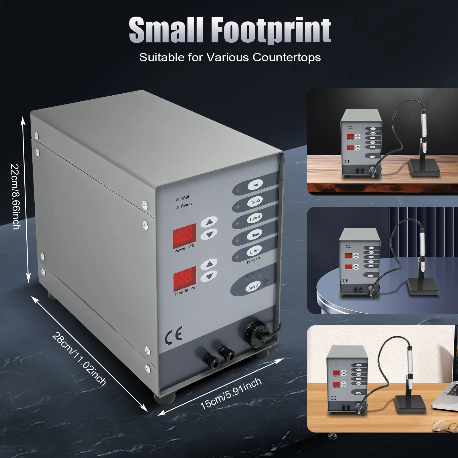 Permanent Jewelry Welder, 110V 60HZ Pulse Argon Arc Welding Machine, 100W Jewelry Welder Permanent Jewelry Starter Kit 4