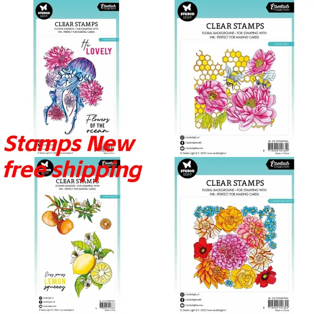 Flower Squid stamps