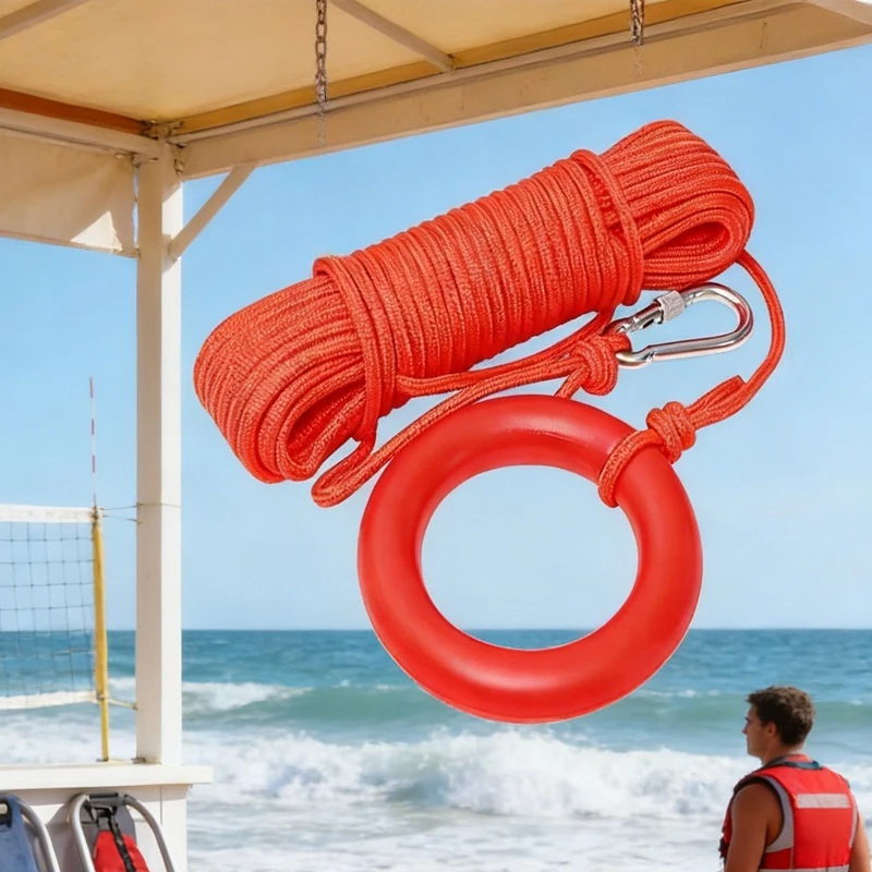 Water Rescue Rope Types 1pcs Water Rescue Rope Water Sports Safety Accessories Lifeline High ...