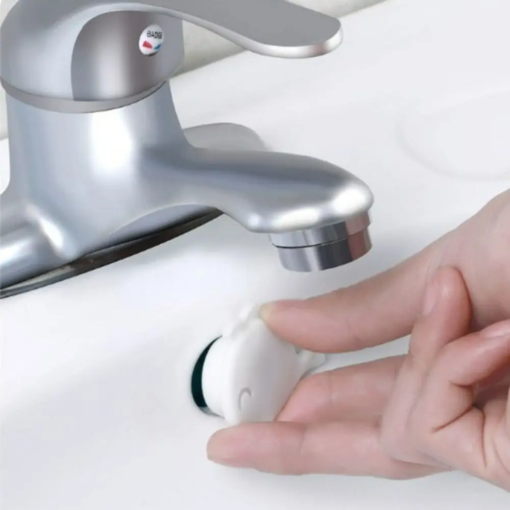 Description Picture 4 of item2PCS Anti-overflow Wash Basin Overflow Sealing Plugs Anti-leak Bathroom Wash Basin Hole Plug Kitchen Sink Accessories Silicone