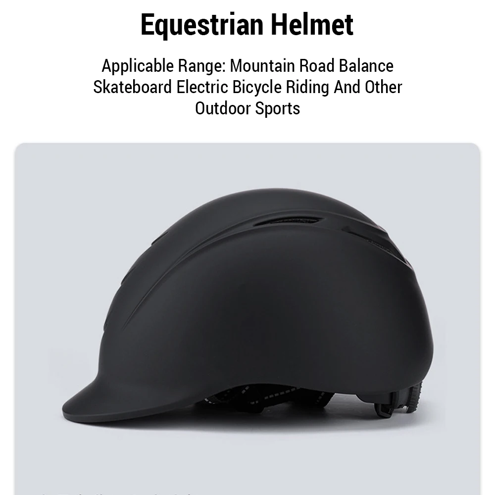 Equestrian Helmet Horse Riding Helmets for Women Men Youth Horseback Riding Helmet Light for Road Skateboard Electric Bicycle 2