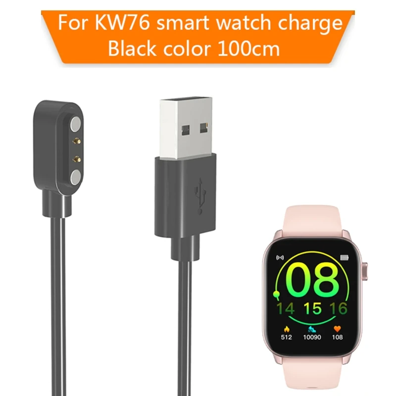 

Кронштейн для умных часов, USB-провод для зарядки, магнитный кабель длиной 100 см, шнур для зарядного устройства для