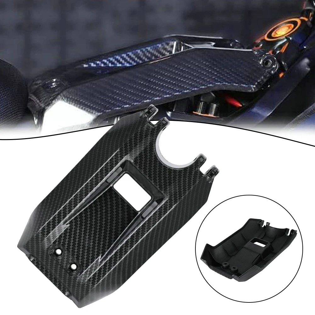 

1x Vehicle Front Plastic Battery Cover Carbon Fiber Motorbike Battery Guard Protector Cover For Sur-Ron Light Bee S/X Mouldings
