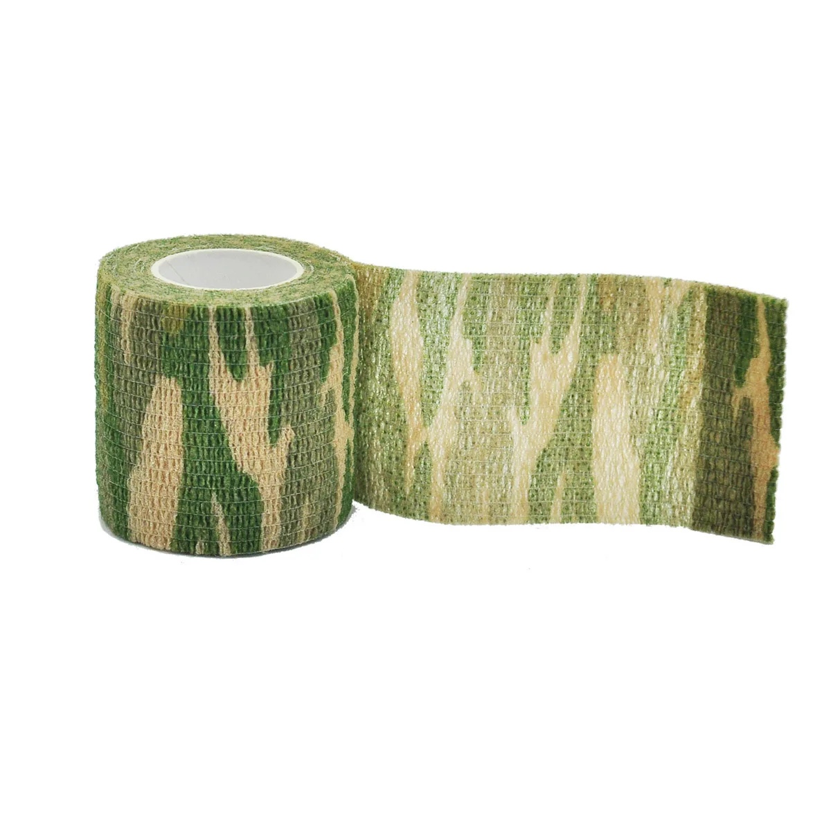 1/6/10Pcs Forest Camouflage Elastic Wrap Tape Self Adhesive Sports Protector Ankle Knee Finger Arm Bandage