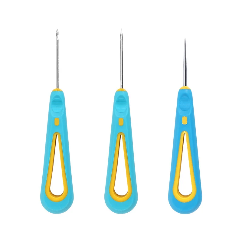 Awl For Repair Leather Shoe Sewing Cobbler Tool DIY Craft Straight Curved and Hole Hook Needle Piercer Stab Sticher Sewing Awl