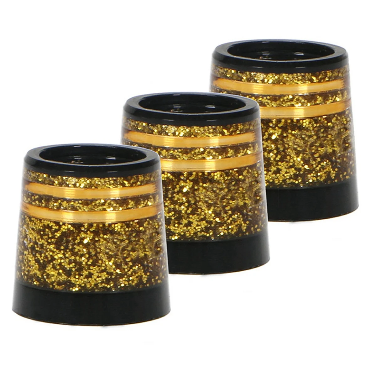 BAAU 30Pcs Golf Ferrules Tip Size 0.370 Golf Sleeve Ferrule for Irons High Quality Club Shafts Accessories Gold