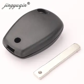 Keyforkess 10pcs Transponder Car Key Shell per Renault Logan Kangoo Duster Clio Twingo Modus Master Primastar Dacia Nissan Opel - Jingyuqin 10pcs Transponder Car Key Shell per Renault Logan Kangoo Duster Clio Twingo Modus Master