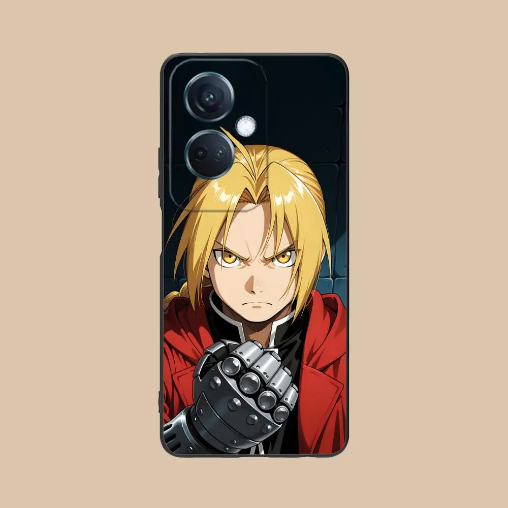 Fullmetal Edward Elric Vibrant Phone Case with Colorful Printing Design