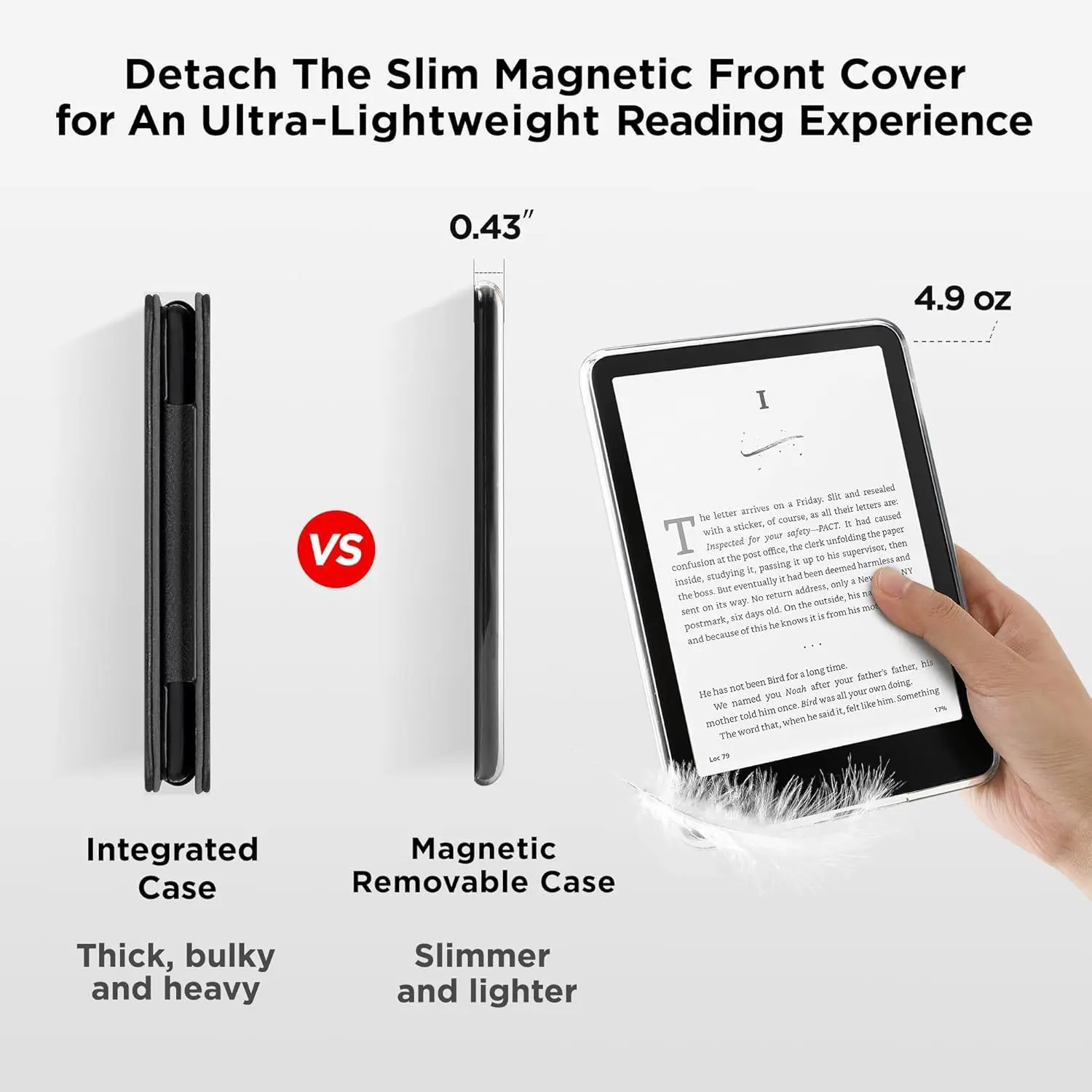 Smart Detachable Back Cover