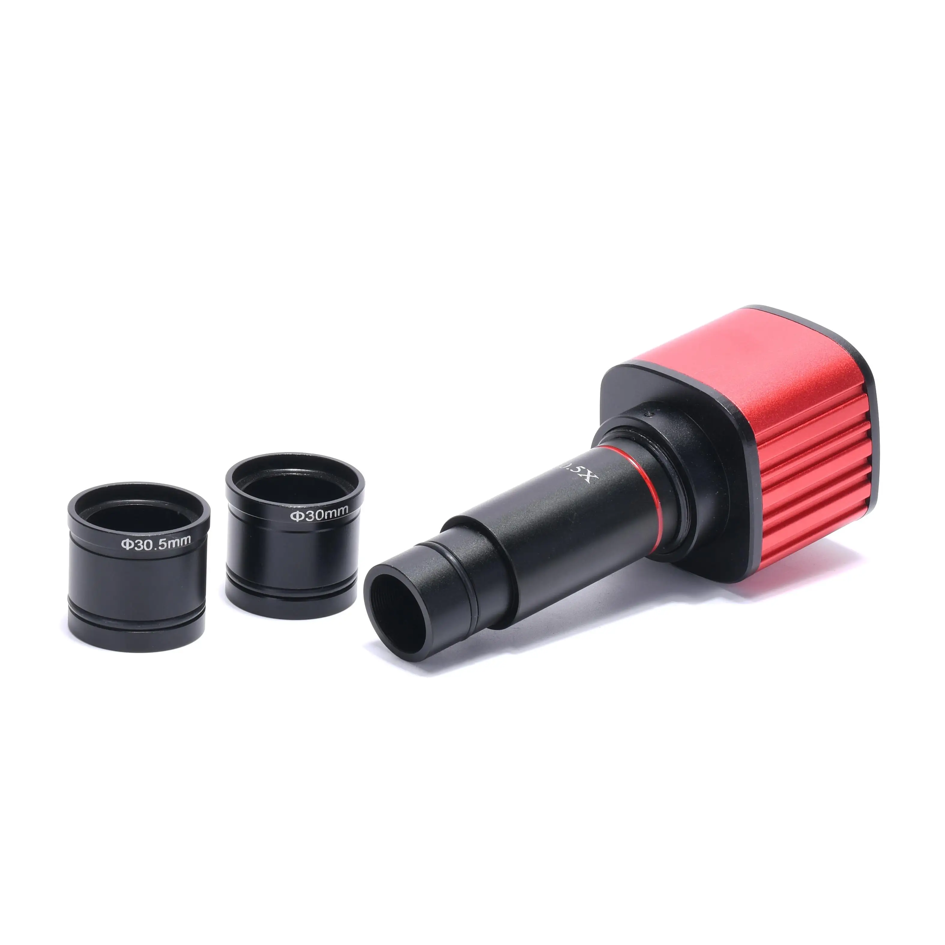Hayear 현미경 카메라 16MP 2K HDMI USB 산업용 카메라 + 0.5X 접안렌즈 23.2mm 마운팅 및 30mm 30.5mm 어댑터 현미경용