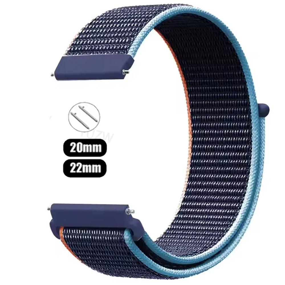 Breathable Wavy Nylon Soft Wristband - 20mm/22mm Strap Replacement