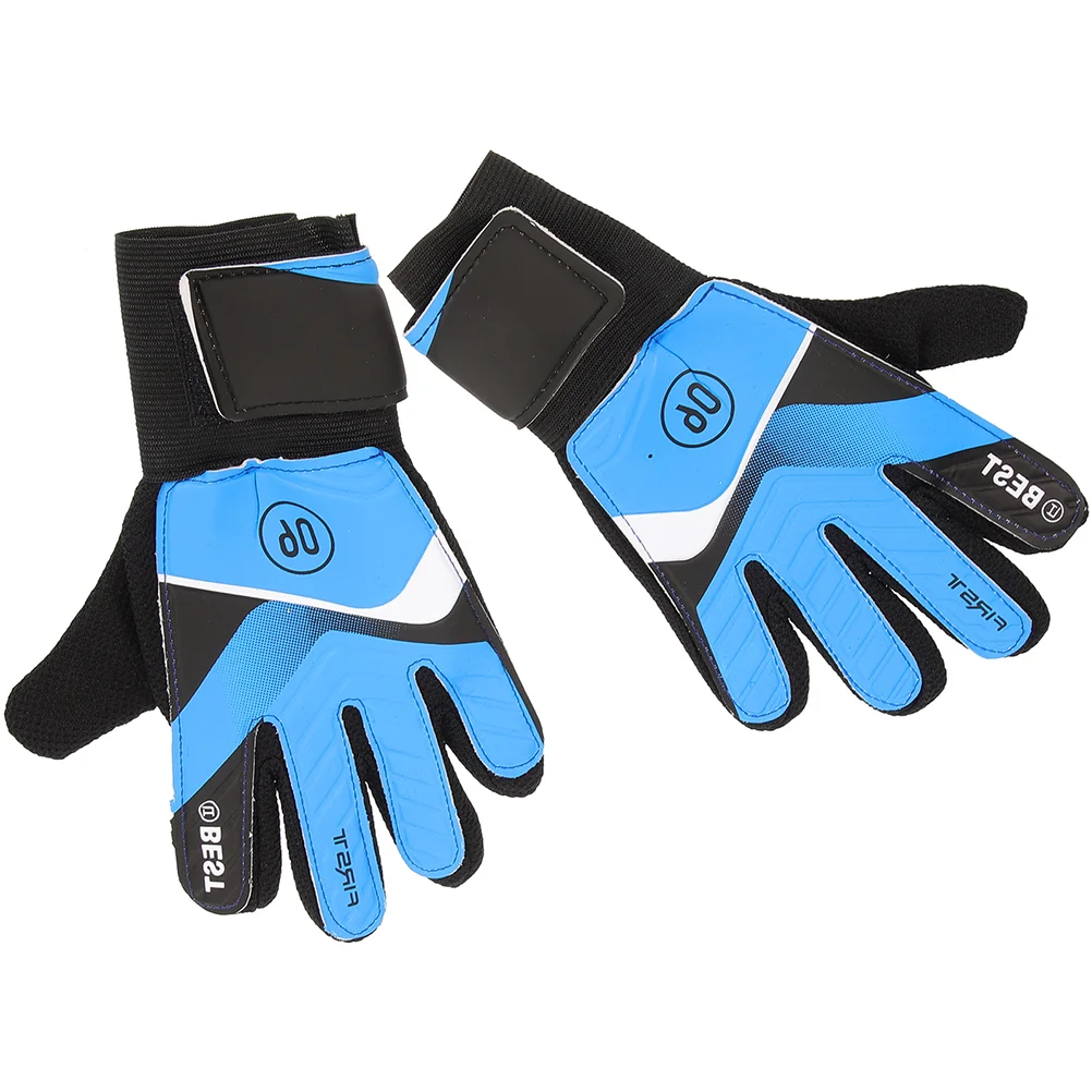 Football Gloves Goalkeeper Training Cover Sports Competition Supply Creative Goaltenders Child