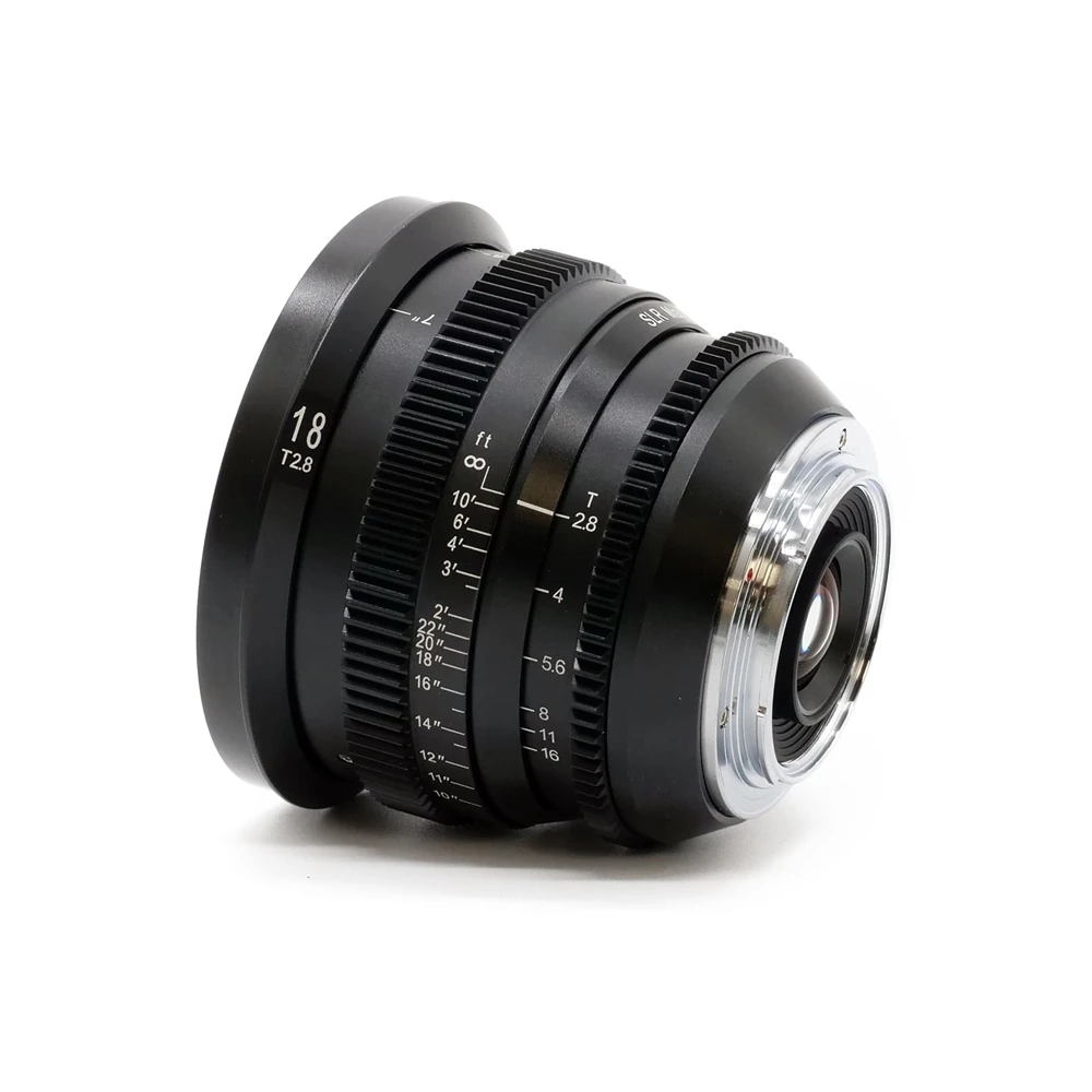 

SLR Magic MicroPrime CINE 18 мм T2.8 Полнокадровый широкоугольный кинотеатр Cine & Prime объектив Ручной фокус для E-Mount X-Mount / MFT
