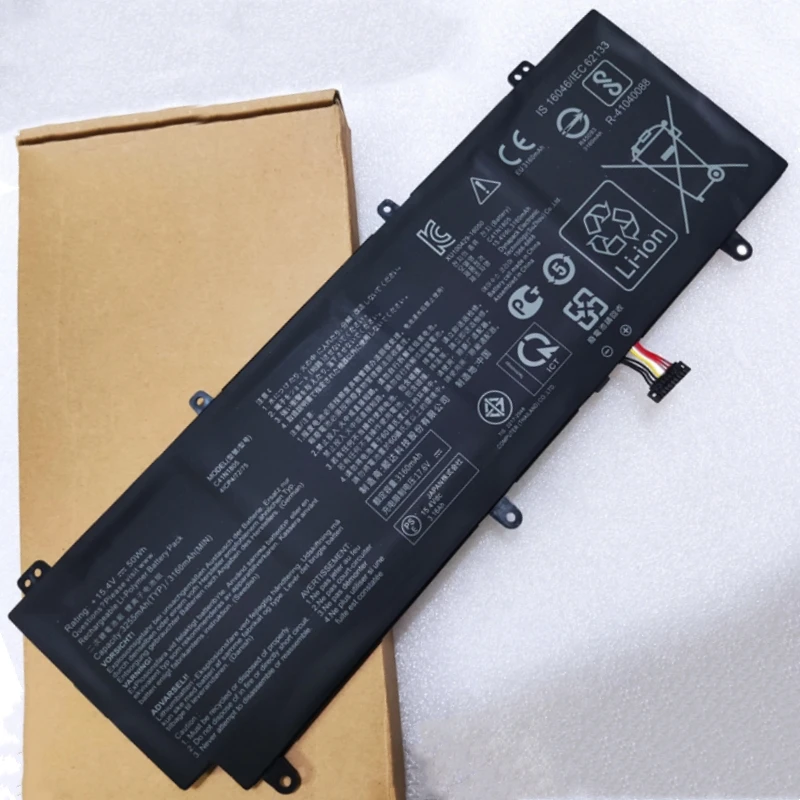 

New C41N1805 Laptop Battery For Asus Rog Zephyrus S GX531 GX531GX GX531GS AH76 AH78 GX531GM ES004T ES009R ES017T ES028T ES037T