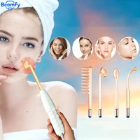 Portable 4-in-1 Handheld Electric Neon Wand for Face Skin Beauty High Frequency Facial Therapy Acne Treatment Tool 1