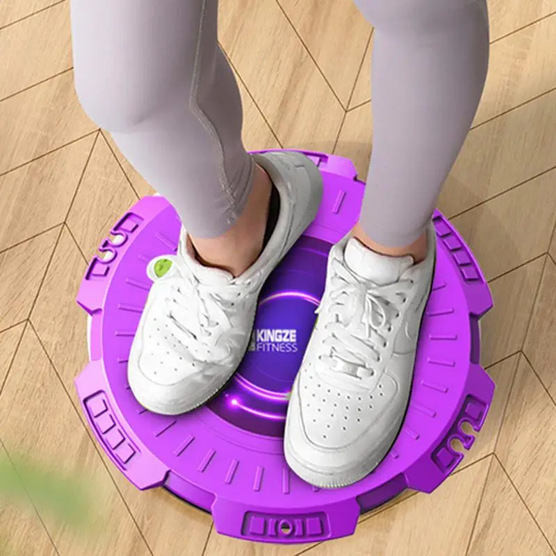 Twist Workout Board Fitness Balance Board Core Twist With Tension Rope And Magnet Workout Machine For Gym Fat Loss