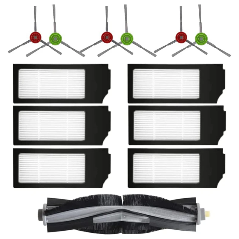 

Набор Аксессуаров Для Ecovacs Deebot X1plus/Ecovacs Deebot T10 Plus, всасывающая станция, основная щетка, фильтры, боковые щетки