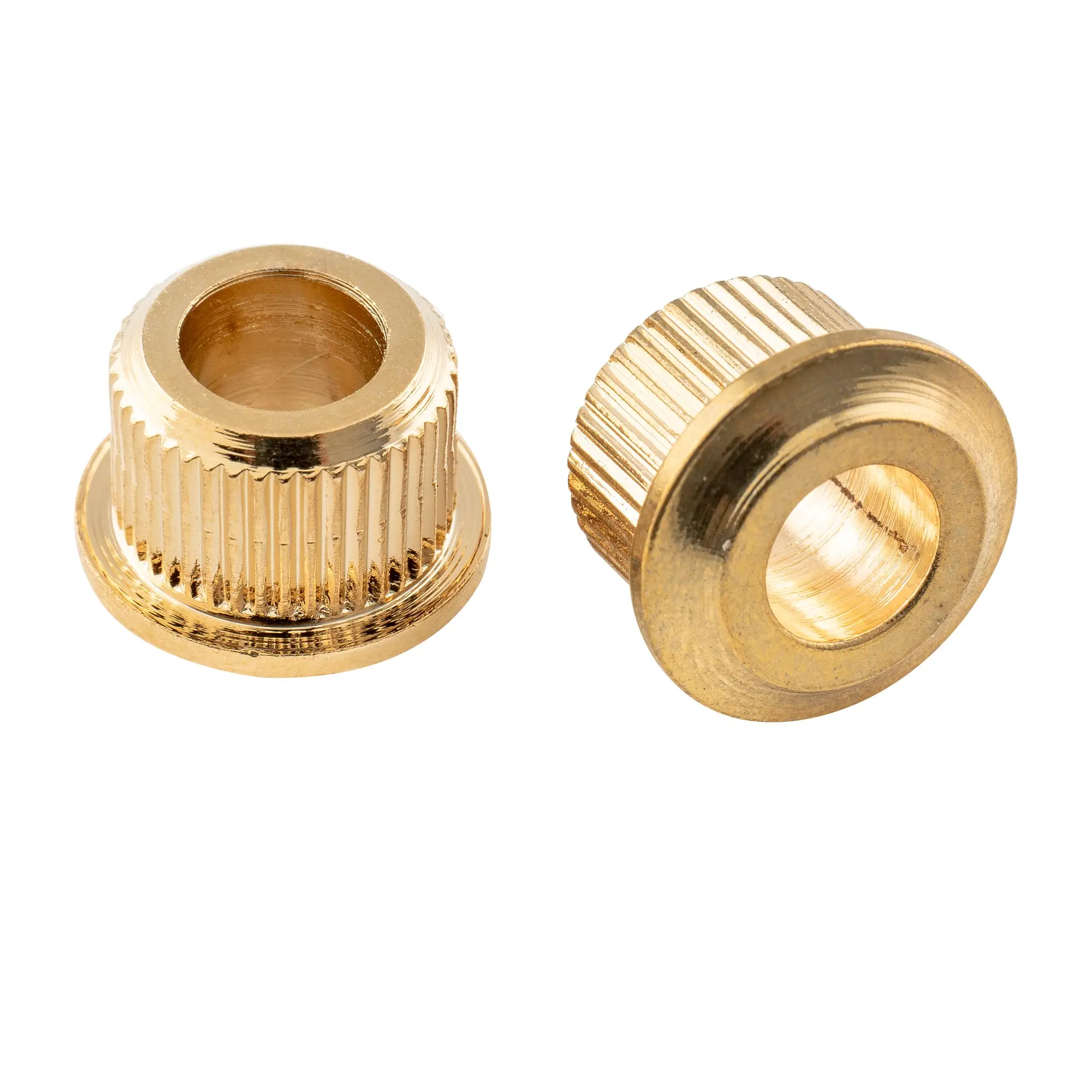 Musiclily Pro Steel Vintage/Modern 6 mm auf 10 mm Gitarren-Stimmgerät-Konvertierungsbuchsen Stimmwirbel-Adapter-Aderendhülsen (6er-Set) – Detail 12