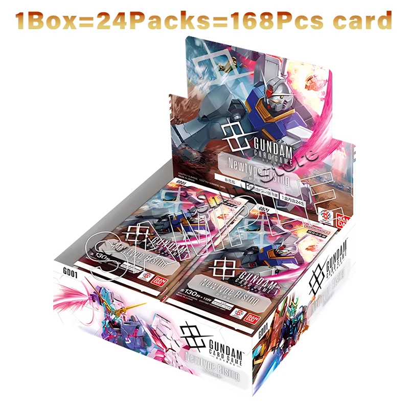 Original Bandai Namco GUNDAM Trading Cards GD01 Newtype