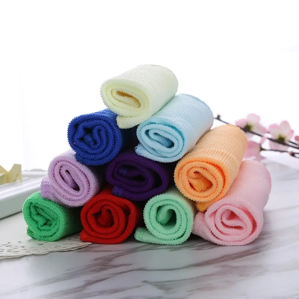 5/10PCs Ultra Soft Microfiber Towel Car Washing Cloth for Car Polish& Wax Care Styling Cleaning Microfibre 25*25cm