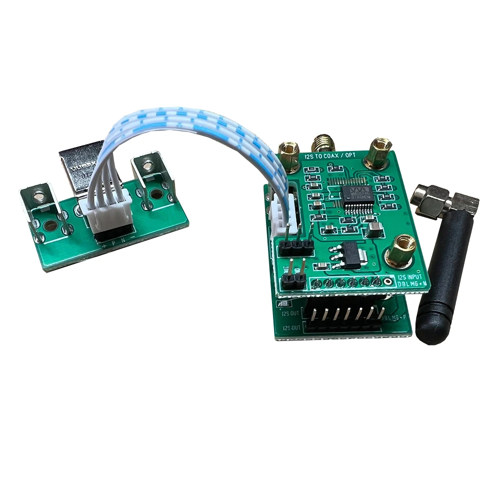 Nvarcher Qcc5171 Bluetooth 5.3 Ldac Módulo I2s Coaxial Saída Usd Cartão